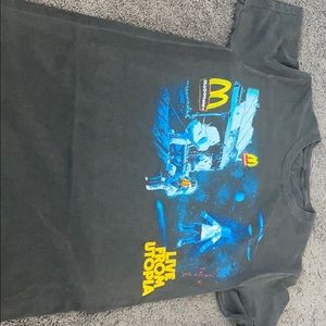 brand new travis scott x mcdonald’s collab tee